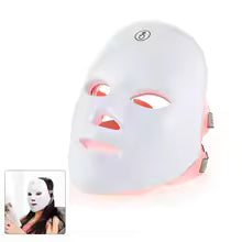 7-Color LED Facial Mask _ Skin Rejuvenation + FREE Neck LED Therapy Gift